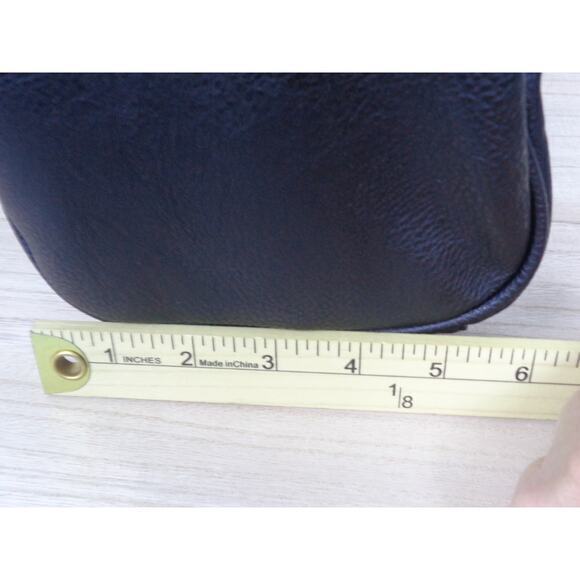 Beverly Hills Polo Club‎ BHPC Black Purse Vegan Leather Handles or Strap - Picture 4 of 6